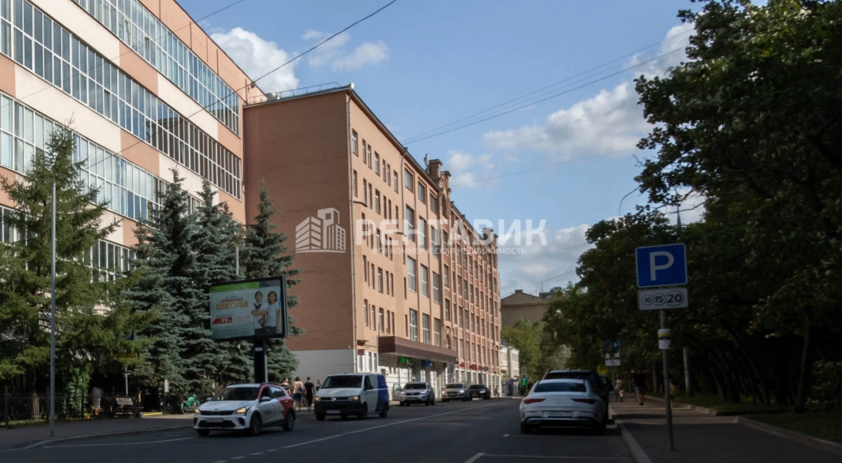 фасад дома, здание по адресу г Москва, ул Краснопролетарская, д 16 стр 2