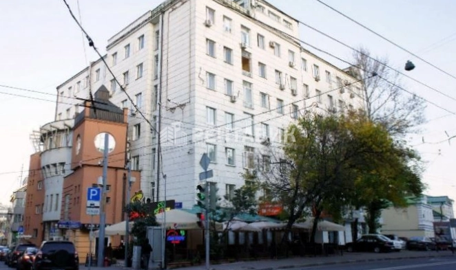 фасад дома, здание по адресу г Москва, ул Большая Полянка, д 51А/9