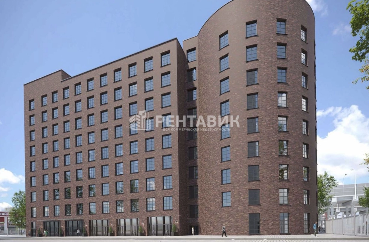 фасад дома, здание по адресу г Москва, ул Новохохловская, д 29