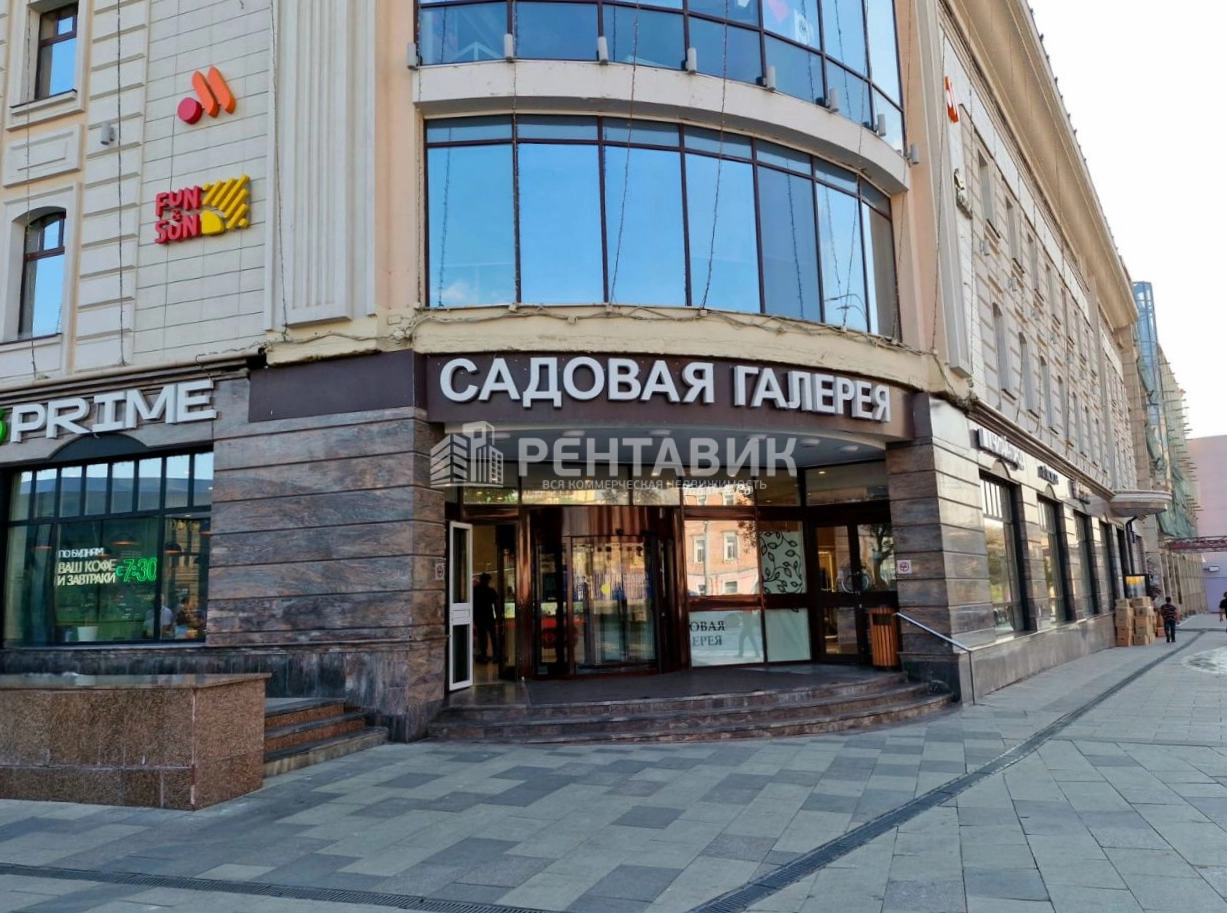 фасад дома, здание по адресу г Москва, Малая Сухаревская пл, д 12