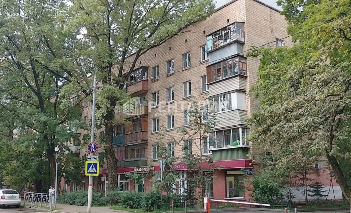 фасад дома, здание по адресу Московская обл, г Химки, ул Кирова, д 16/10