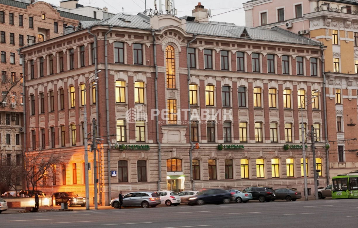 фасад дома, здание по адресу г Москва, Смоленский б-р, д 4