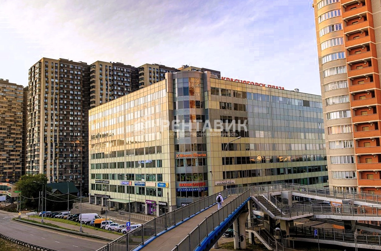 фасад дома, здание по адресу Московская обл, г Красногорск, Ильинское шоссе, д 1А