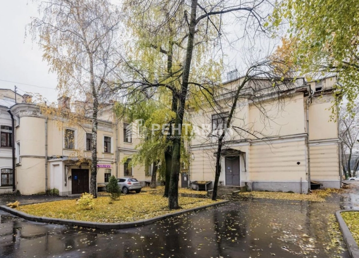 фасад дома, здание по адресу г Москва, Лялин пер, д 21 стр 2