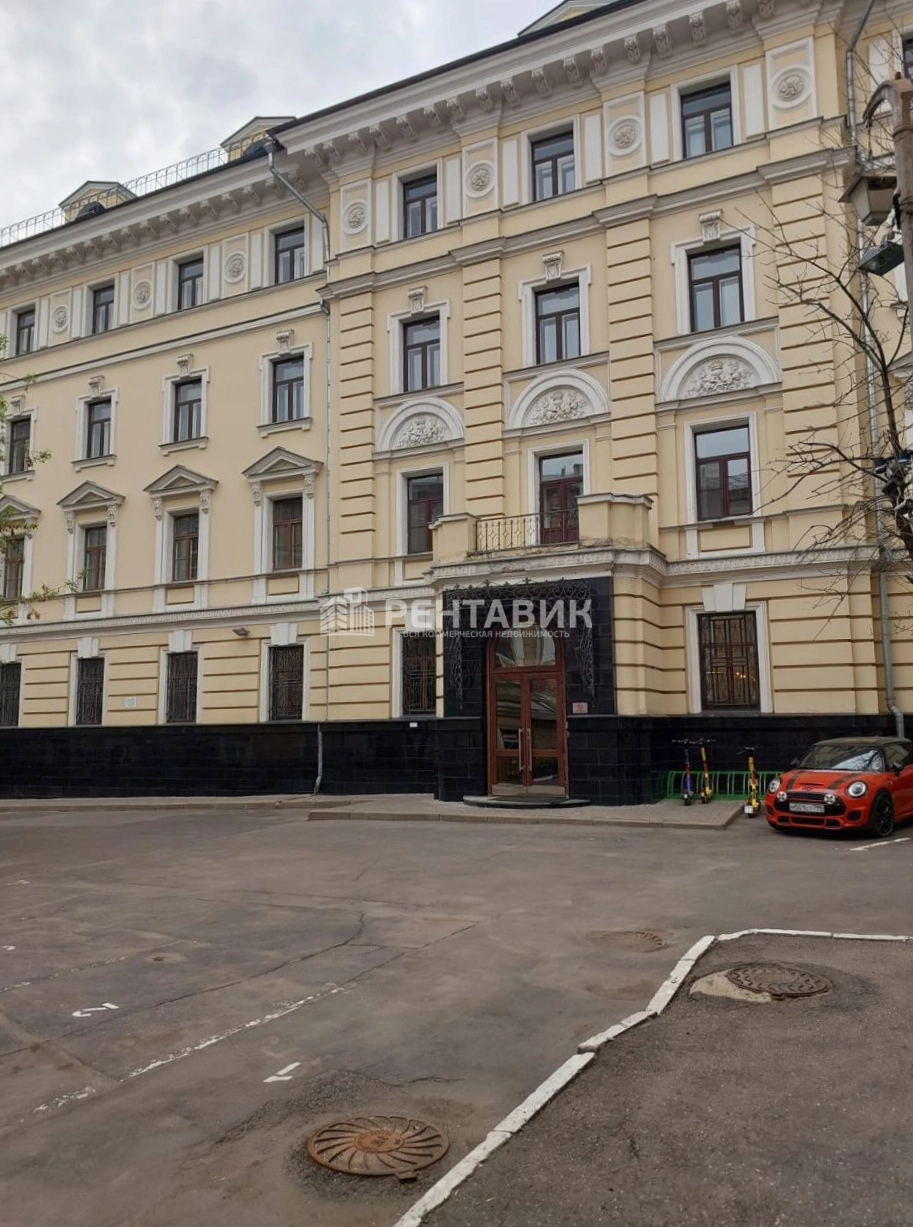фасад дома, здание по адресу г Москва, ул Большая Грузинская, д 12 стр 2