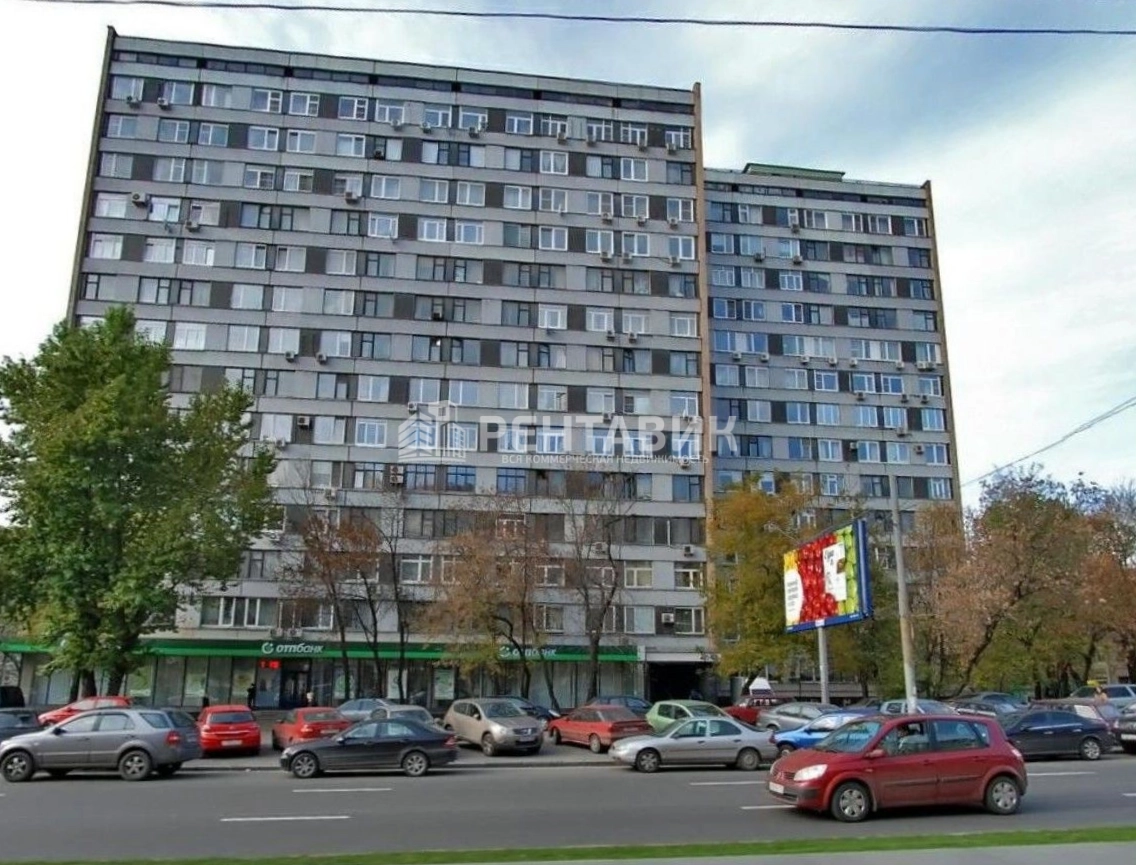 фасад дома, здание по адресу г Москва, Новинский б-р, д 15