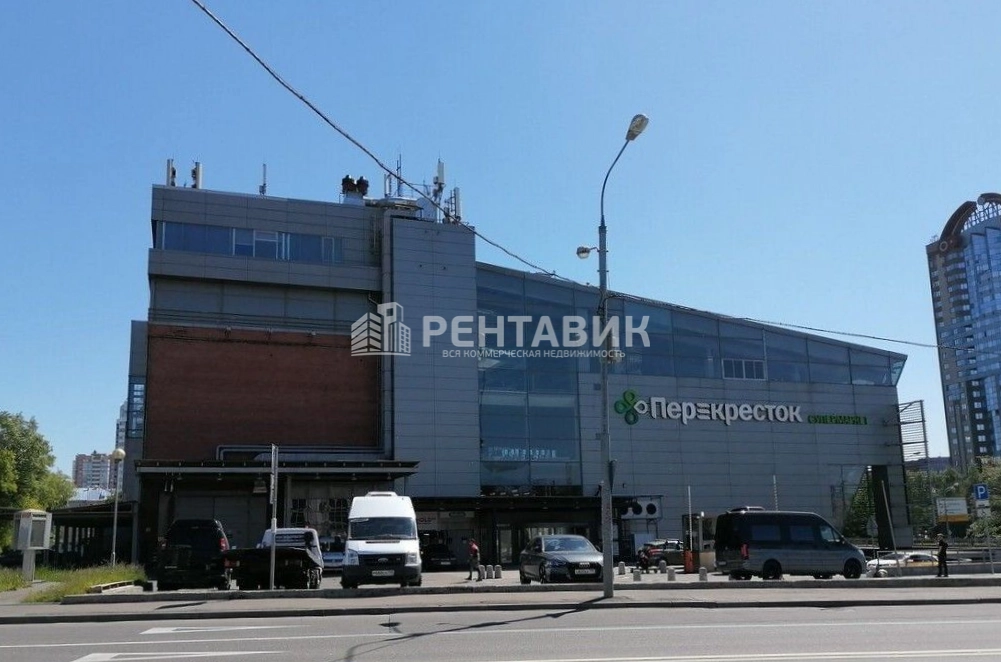 фасад дома, здание по адресу г Москва, Кутузовский пр-кт, д 88