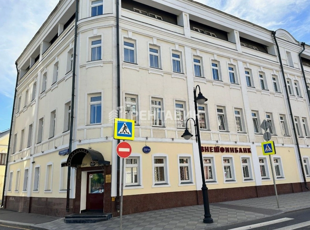 фасад дома, здание по адресу г Москва, ул Пятницкая, д 55/25 стр 4