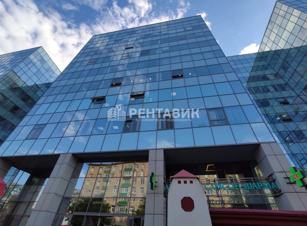 фасад дома, здание по адресу г Москва, ул 8 Марта, д 1 стр 12