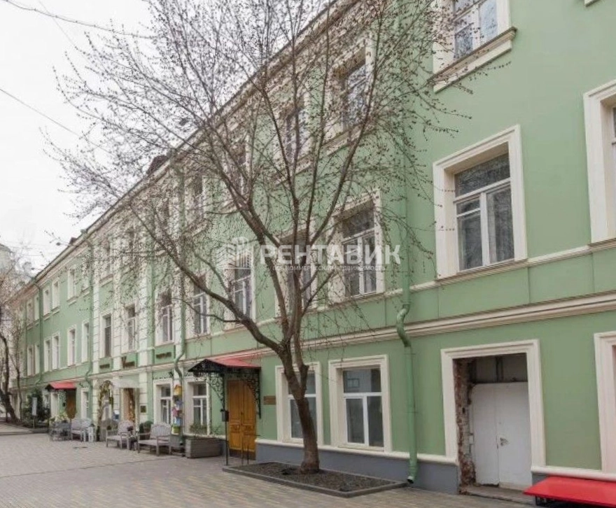 фасад дома, здание по адресу г Москва, Столешников пер, д 9 стр 3