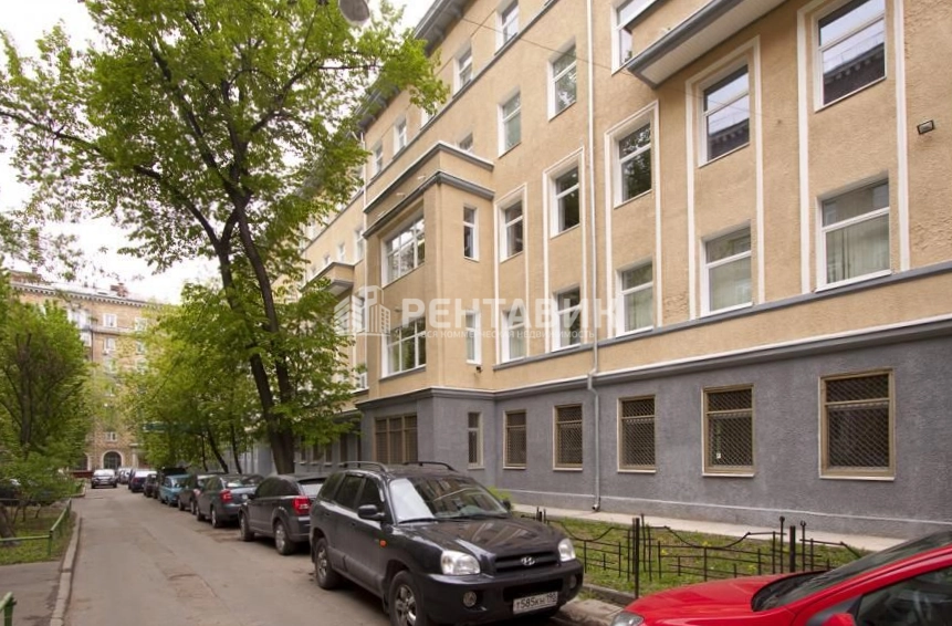 фасад дома, здание по адресу г Москва, Чапаевский пер, д 14