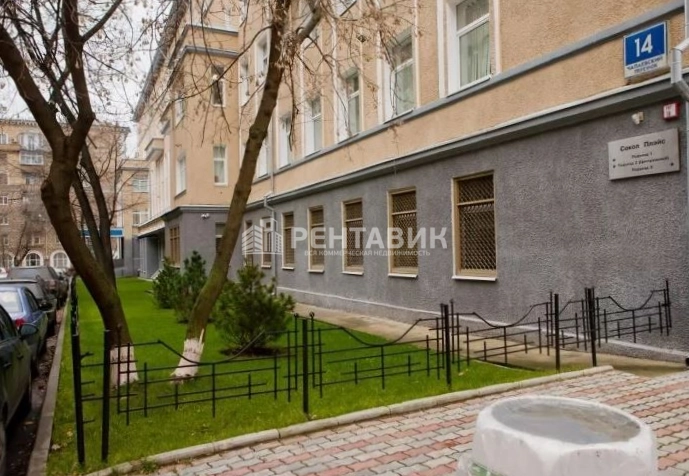 фасад дома, здание по адресу г Москва, Чапаевский пер, д 14