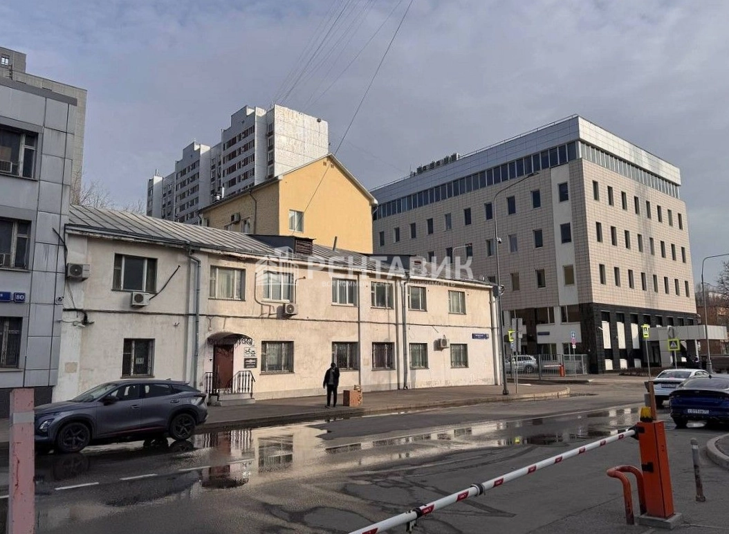 фасад дома, здание по адресу г Москва, ул Октябрьская, д 80 стр 1