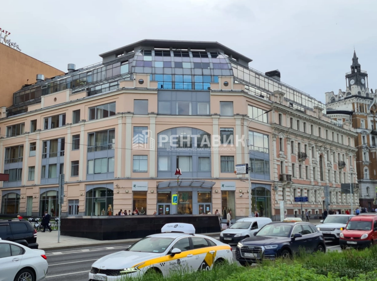 фасад дома, здание по адресу г Москва, Тургеневская пл, д 2