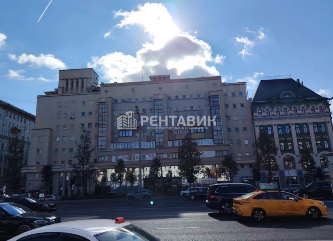 фасад дома, здание по адресу г Москва, Большая Сухаревская пл, д 14/7