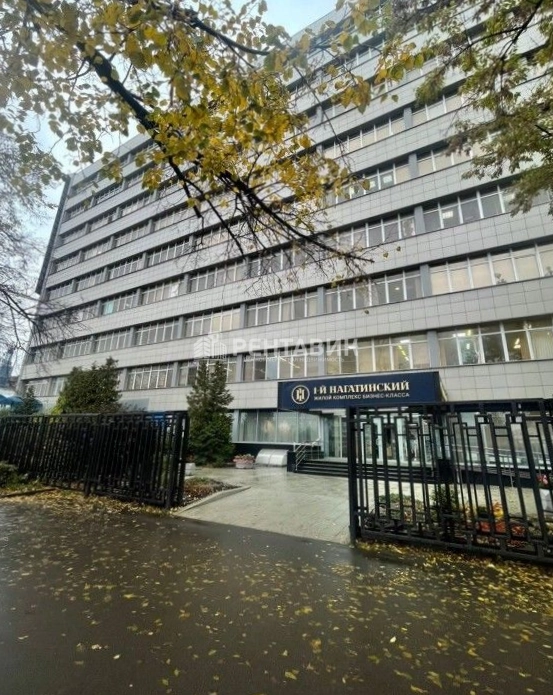 фасад дома, здание по адресу г Москва, ул Нагатинская, д 1