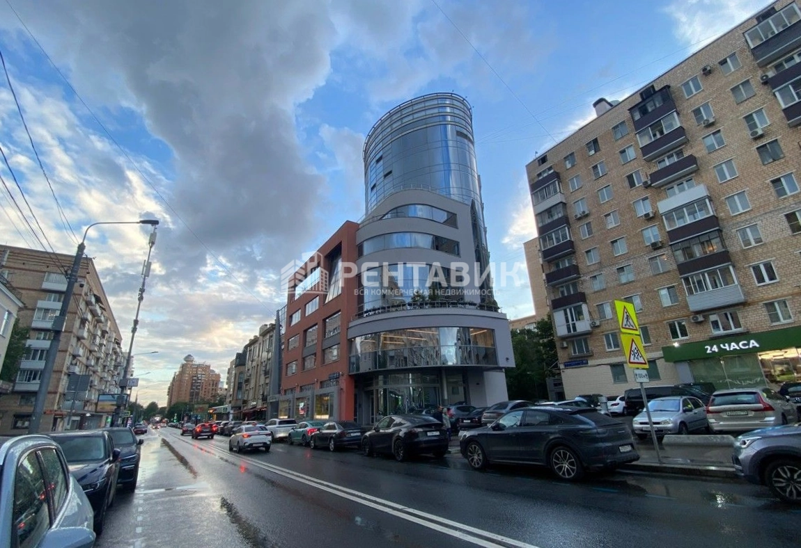 фасад дома, здание по адресу г Москва, ул Большая Грузинская, д 61 стр 2