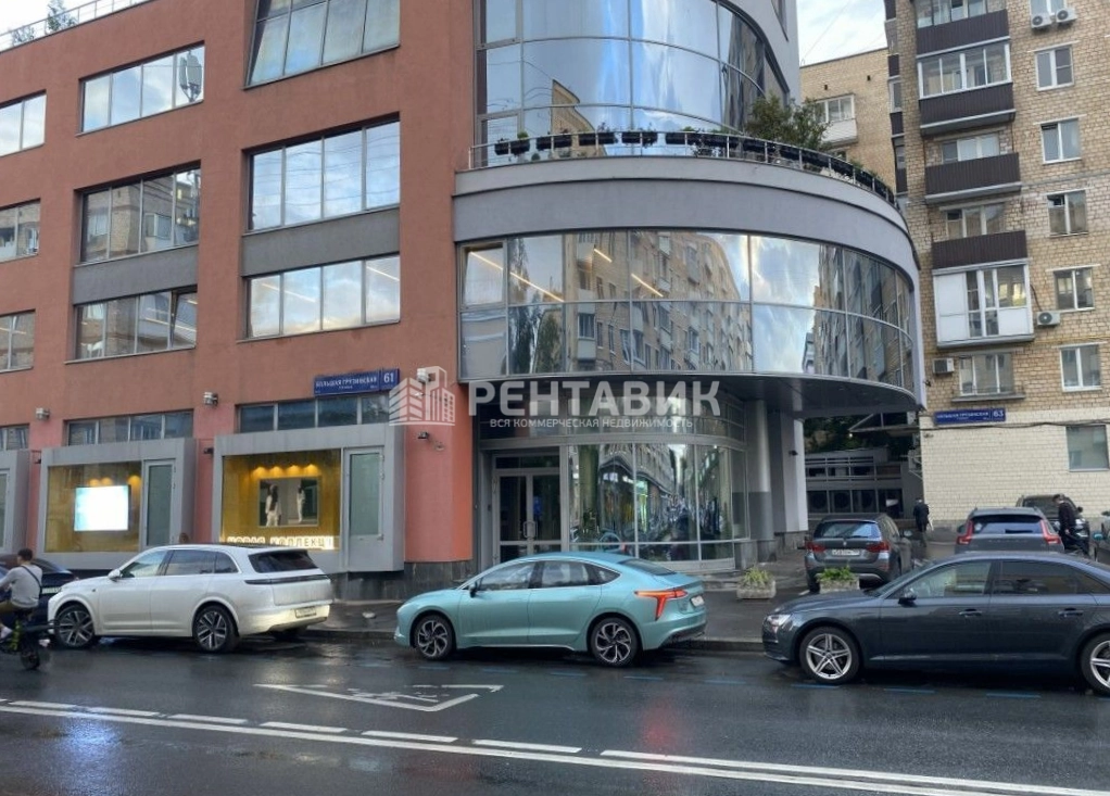 фасад дома, здание по адресу г Москва, ул Большая Грузинская, д 61 стр 2