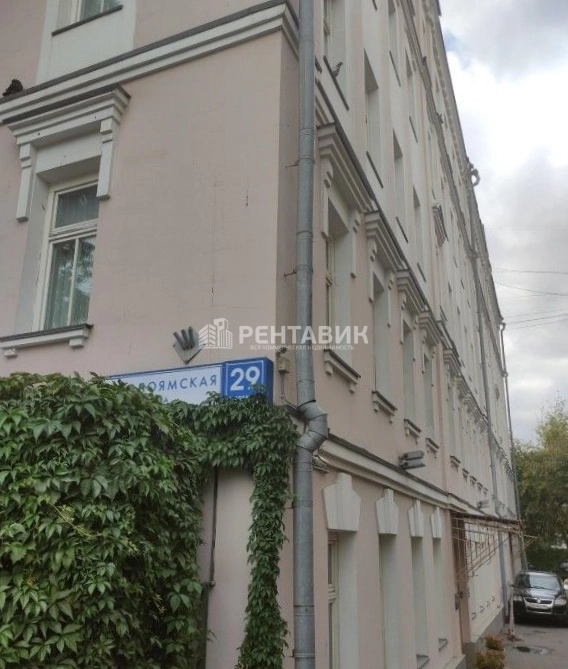 фасад дома, здание по адресу г Москва, ул Николоямская, д 29 стр 2