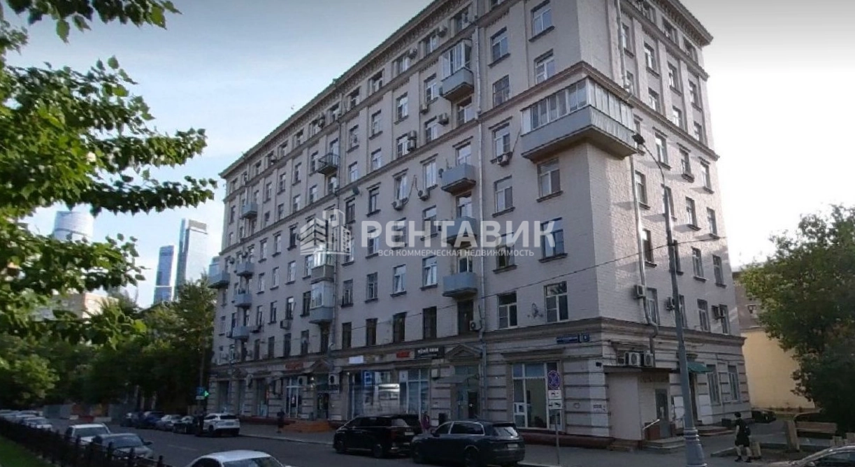 фасад дома, здание по адресу г Москва, Красногвардейский б-р, д 9