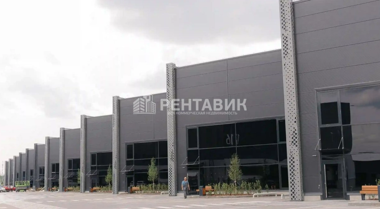 фасад дома, здание по адресу Коммунальная улица, 44, микрорайон Климовск, Подольск, Московская область