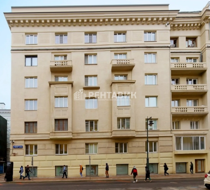 фасад дома, здание по адресу г Москва, ул Большая Никитская, д 12/1