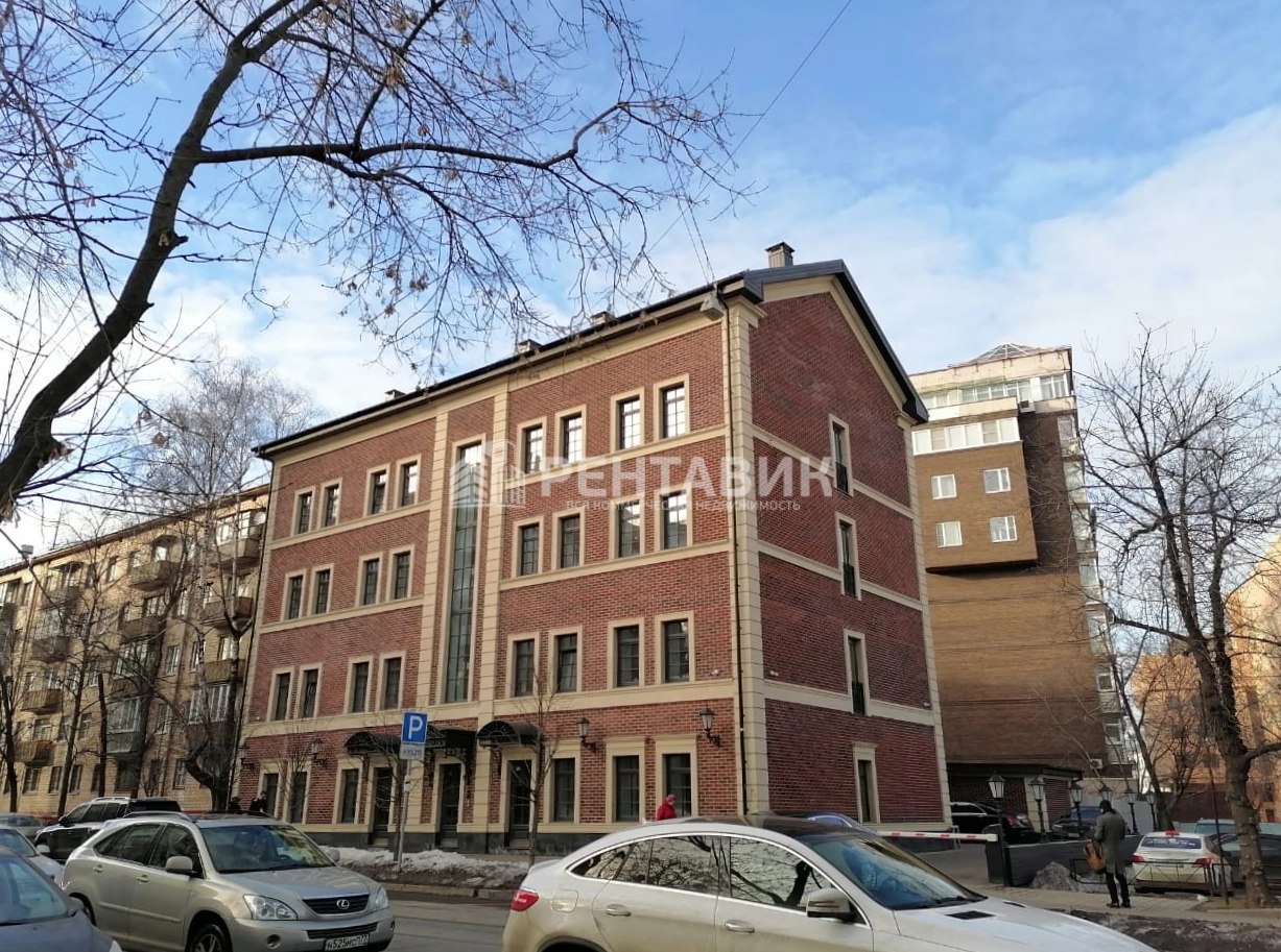 фасад дома, здание по адресу г Москва, ул Заморёнова, д 12 стр 1