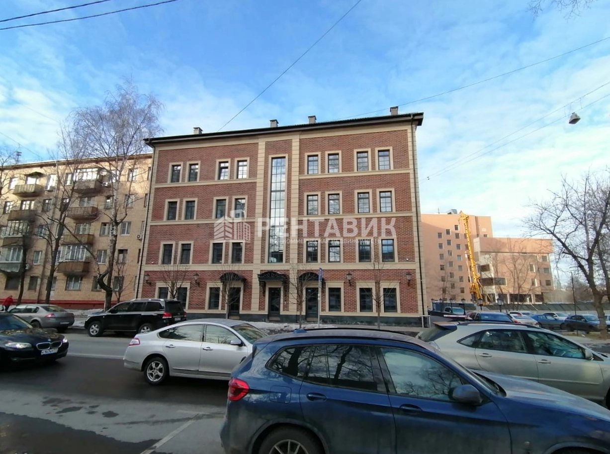 фасад дома, здание по адресу г Москва, ул Заморёнова, д 12 стр 1