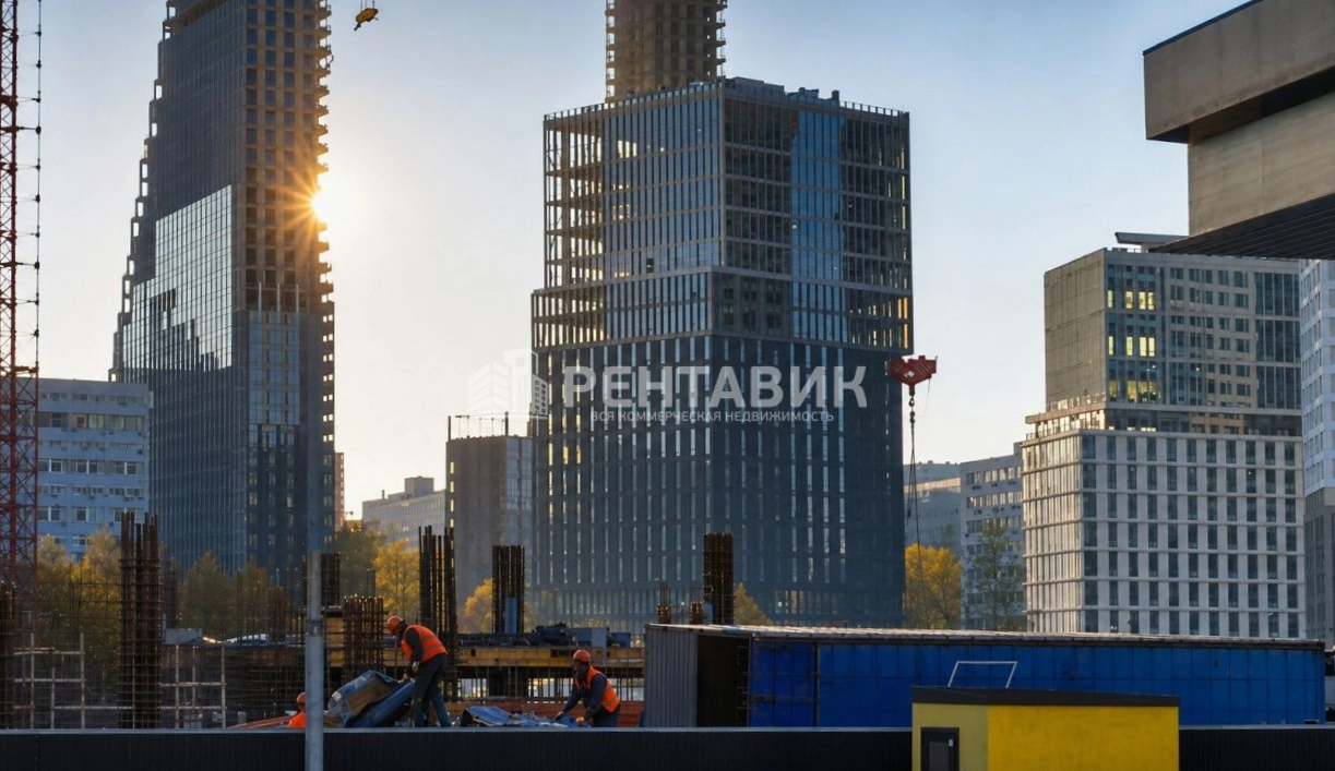 фасад дома, здание по адресу г Москва, Старокалужское шоссе, д 64А стр 2