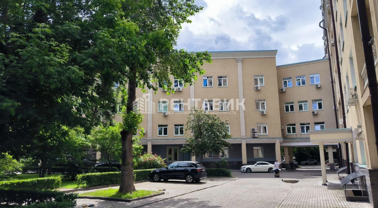 фасад дома, здание по адресу г Москва, пер Красина, д 16 стр 2