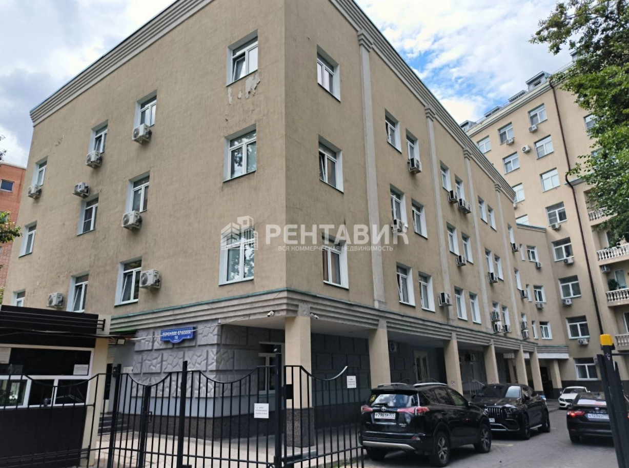 фасад дома, здание по адресу г Москва, пер Красина, д 16 стр 2
