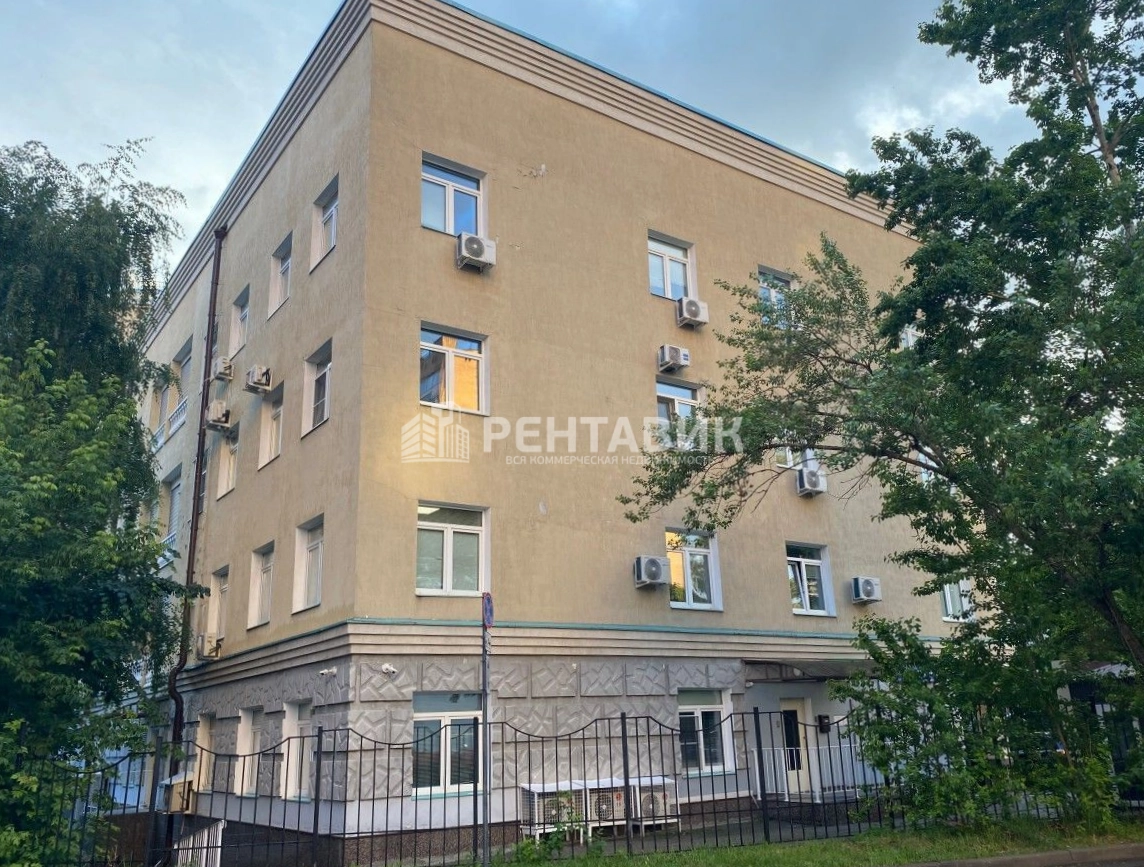 фасад дома, здание по адресу г Москва, пер Красина, д 16 стр 2