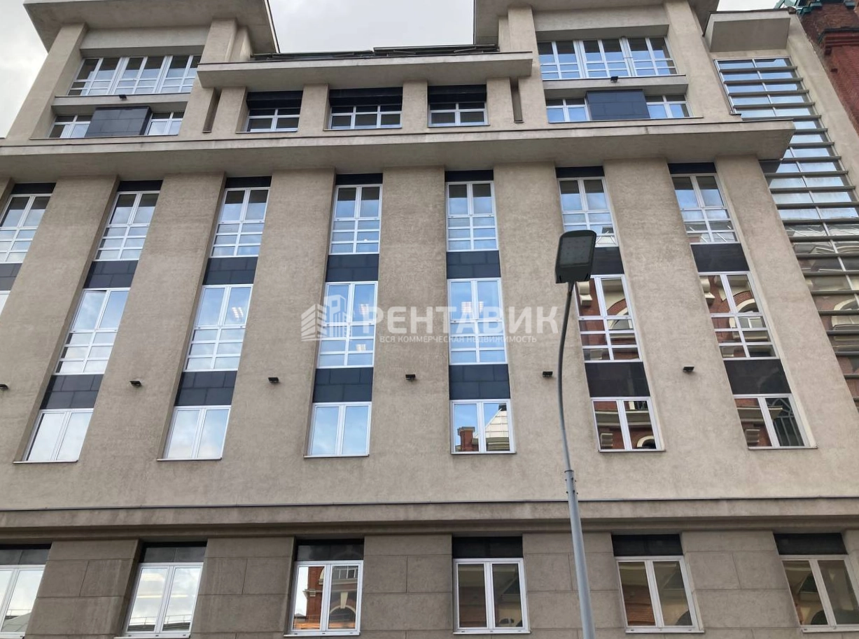фасад дома, здание по адресу г Москва, 1-й Голутвинский пер, д 1