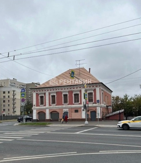 фасад дома, здание по адресу г Москва, ул Бакунинская, д 24