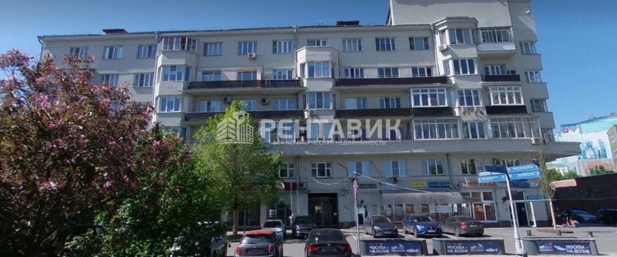 фасад дома, здание по адресу г Москва, Хоромный тупик, д 2/6 стр 1