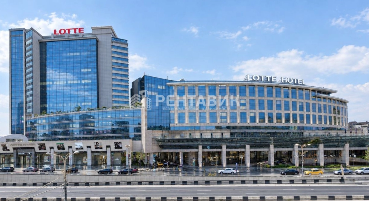 фасад дома, здание по адресу г Москва, Новинский б-р, д 8