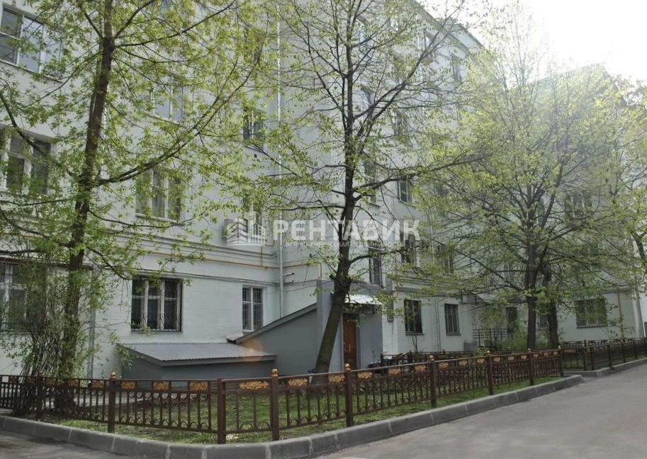 фасад дома, здание по адресу г Москва, Большой Каретный пер, д 17 стр 2