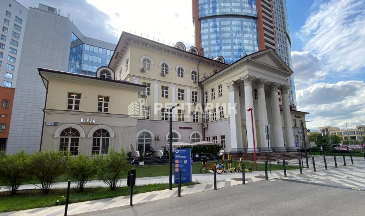 фасад дома, здание по адресу г Москва, Ленинградский пр-кт, д 31 стр 3