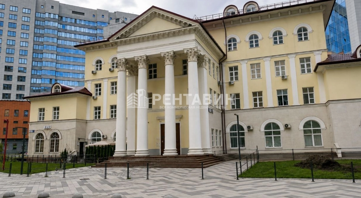 фасад дома, здание по адресу г Москва, Ленинградский пр-кт, д 31 стр 3