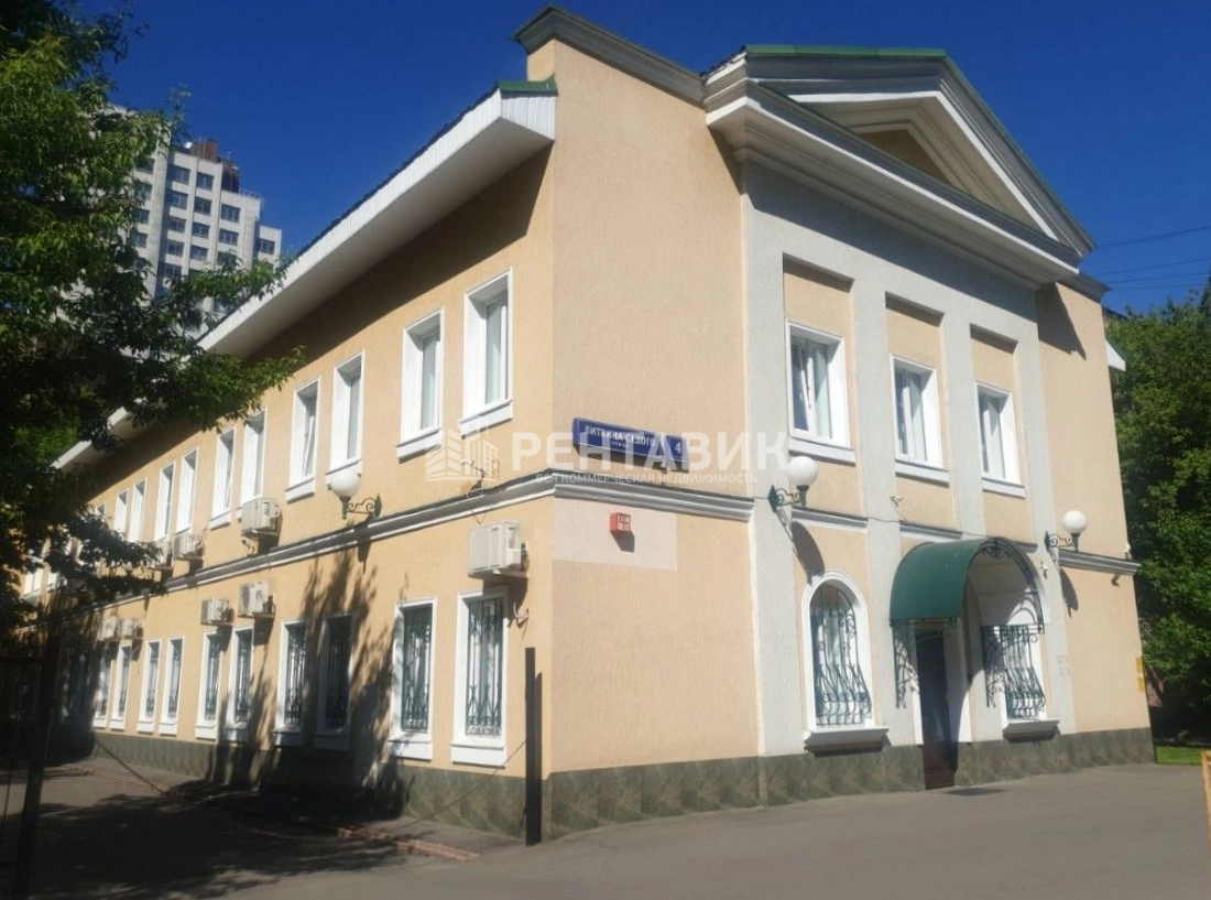 фасад дома, здание по адресу г Москва, ул Литвина-Седого, д 4 стр 1