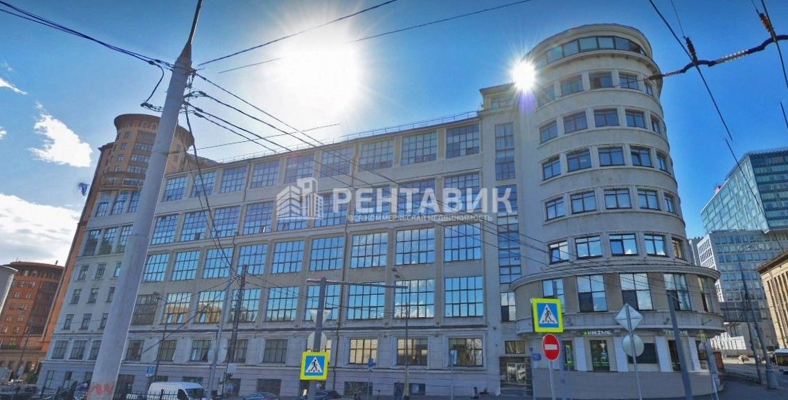 фасад дома, здание по адресу г Москва, ул Радио, д 24 к 1