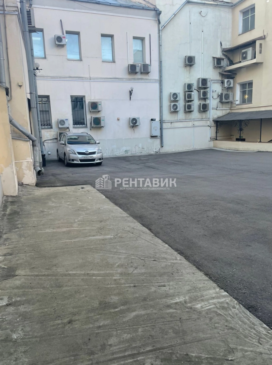 фасад дома, здание по адресу г Москва, Вспольный пер, д 21