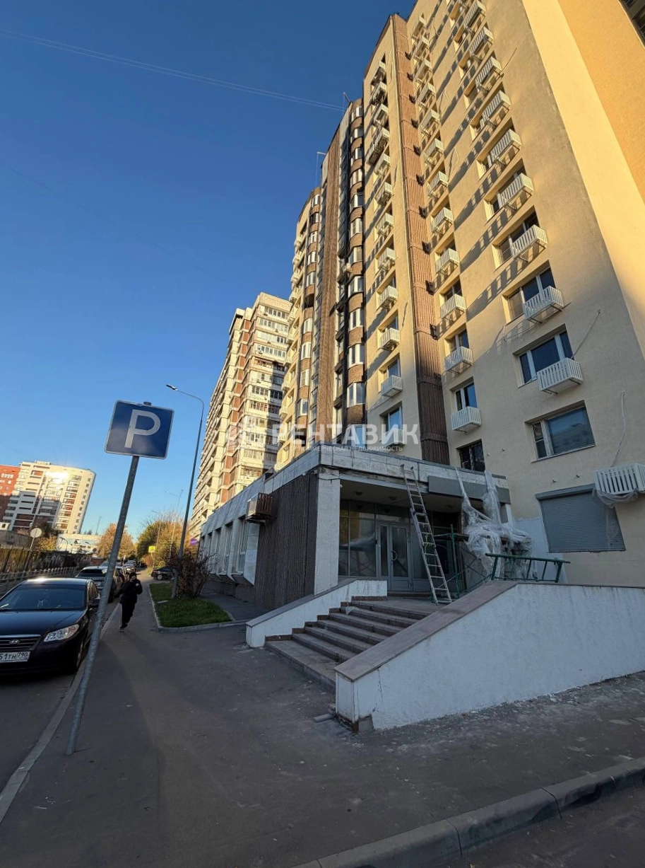 фасад дома, здание по адресу г Москва, Рублёвское шоссе, д 24 к 1
