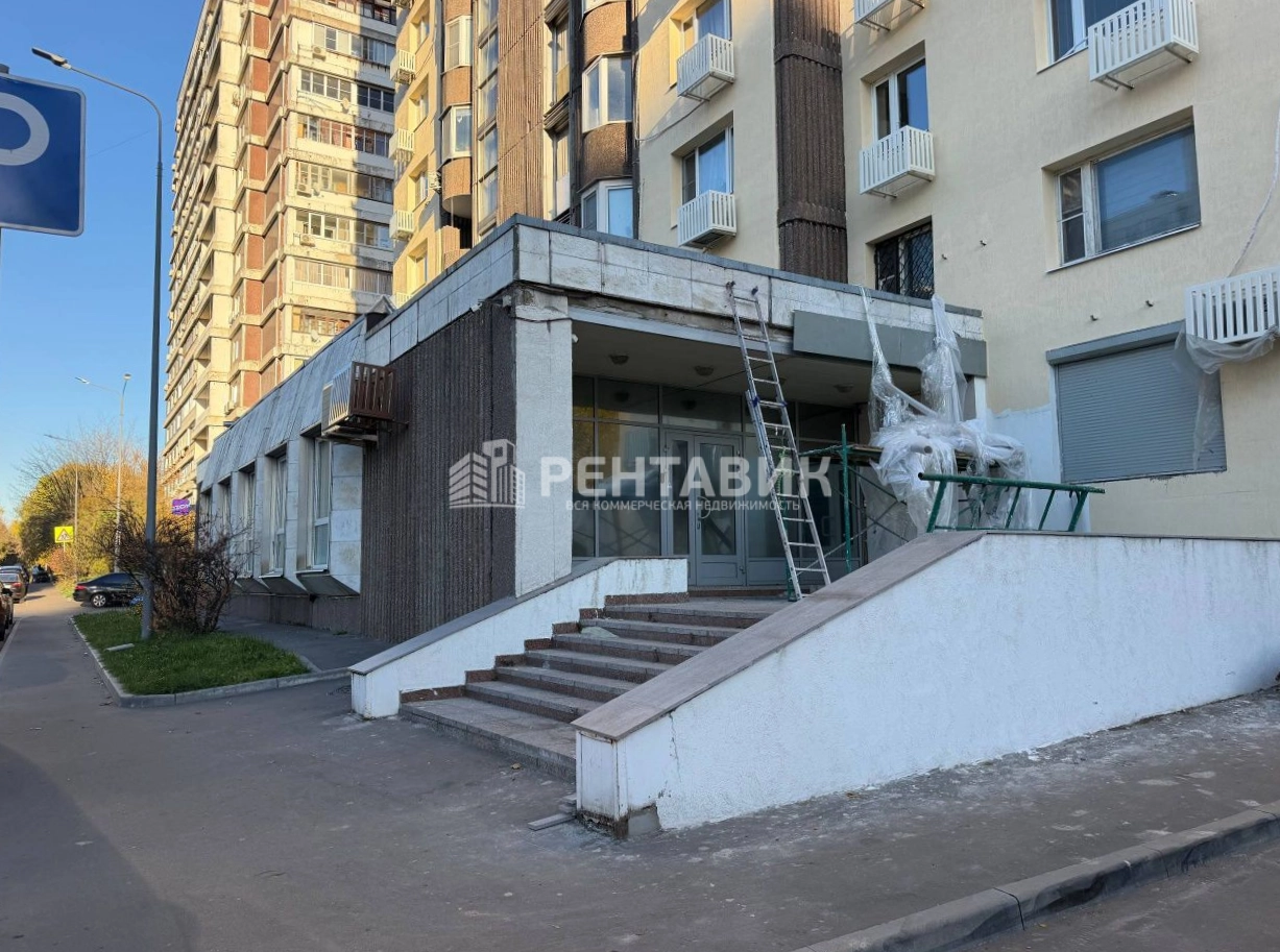 фасад дома, здание по адресу г Москва, Рублёвское шоссе, д 24 к 1