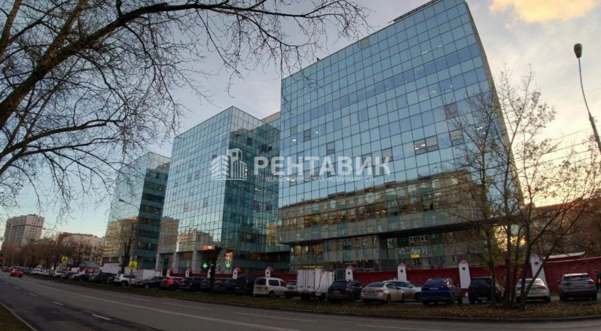 фасад дома, здание по адресу г Москва, ул 8 Марта, д 1 стр 12