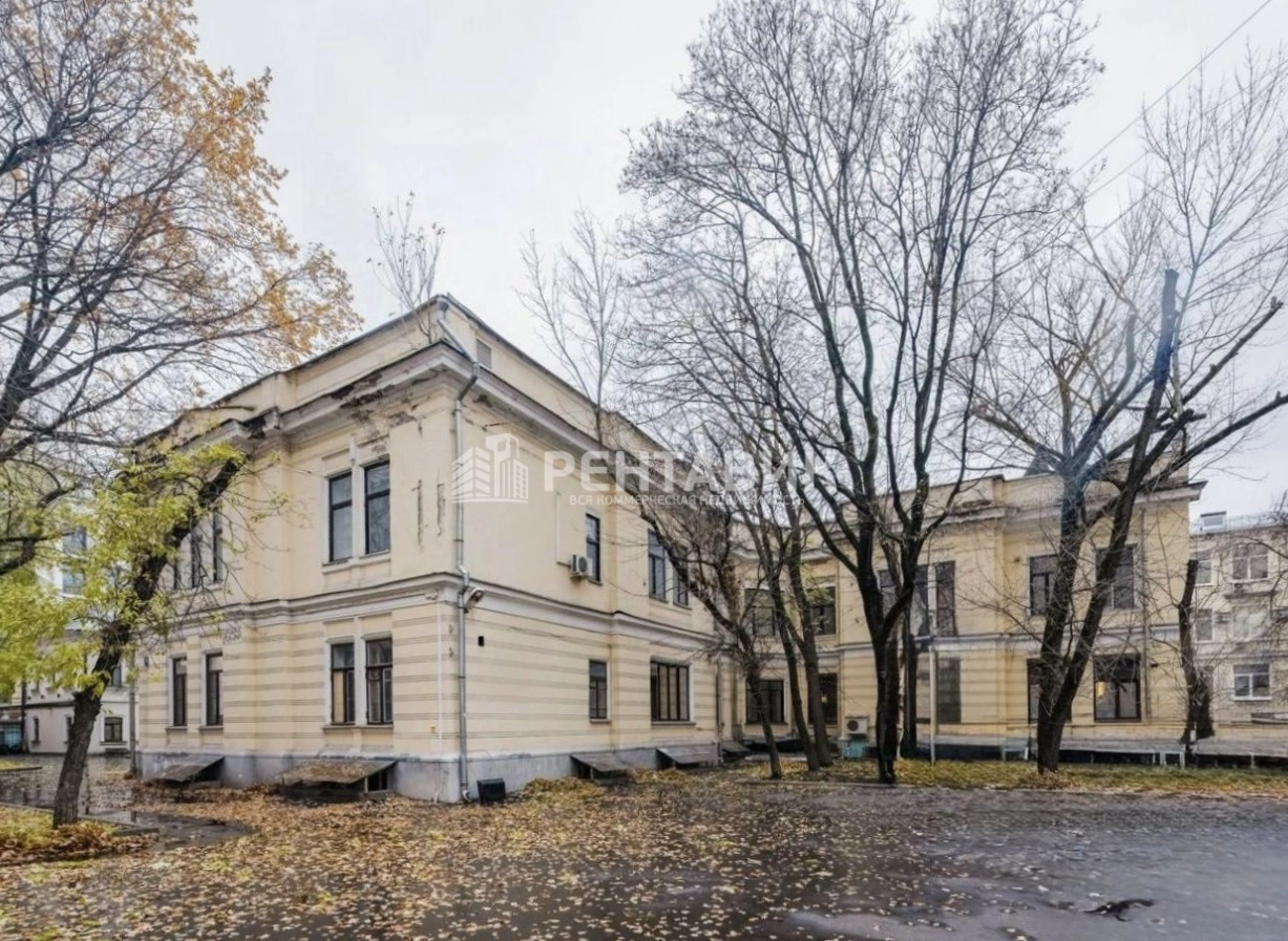 фасад дома, здание по адресу г Москва, Лялин пер, д 21 стр 2