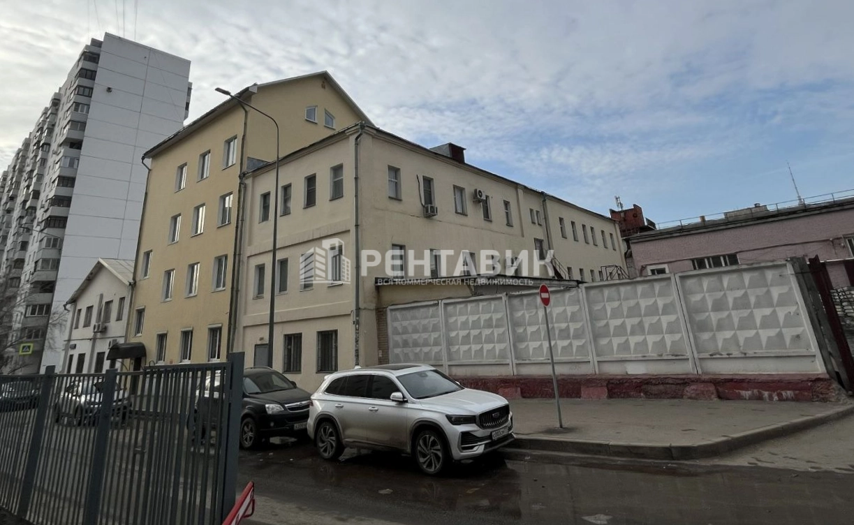 фасад дома, здание по адресу г Москва, ул Октябрьская, д 80 стр 3