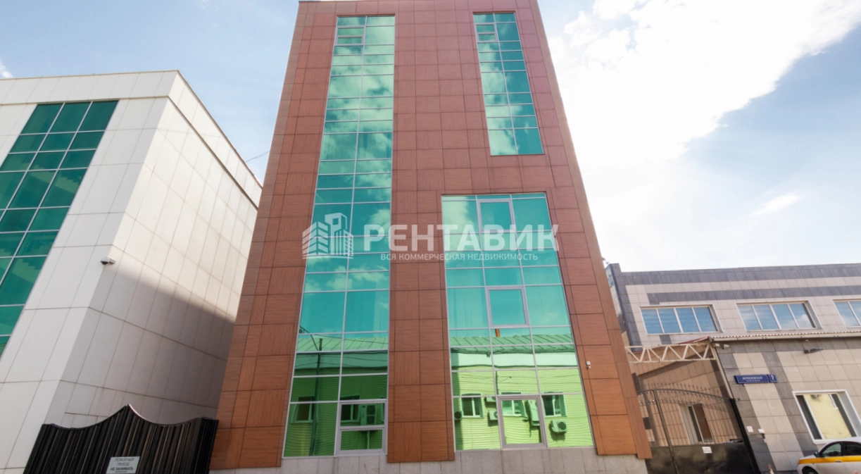 фасад дома, здание по адресу г Москва, 1-й Дербеневский пер, д 5