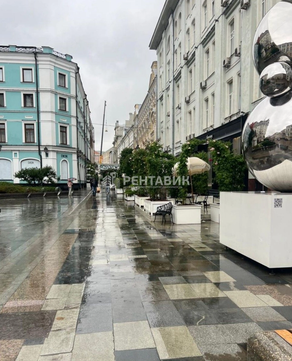 фасад дома, здание по адресу г Москва, Столешников пер, д 14