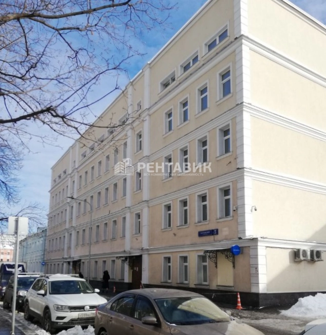 фасад дома, здание по адресу г Москва, Озерковский пер, д 3